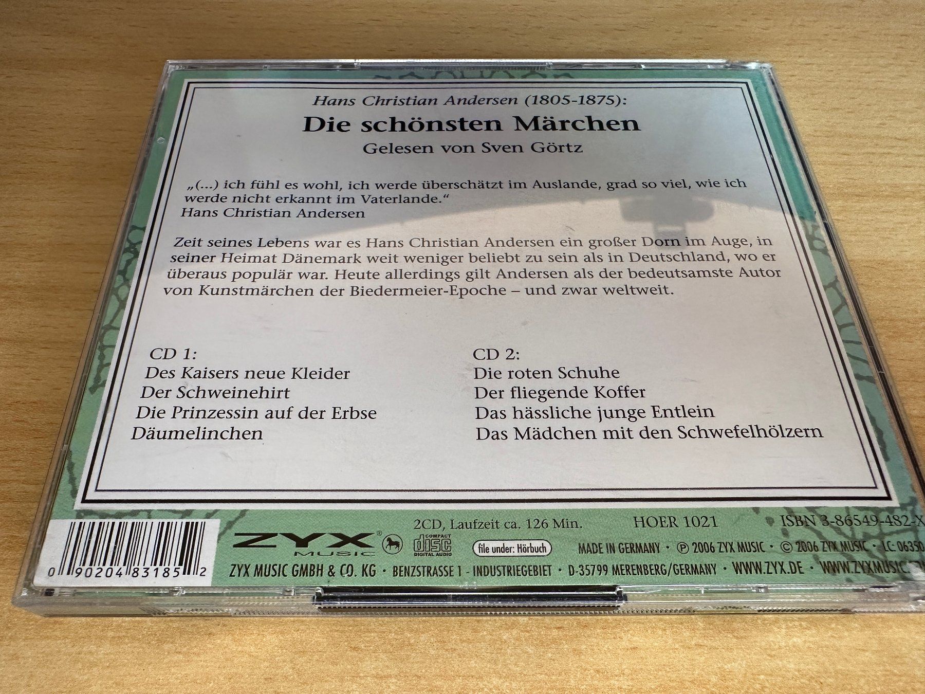 Audiolibri: Hans Christian Andersen - Märchen Hörbuch – Usato da Rikon im Tösstal venduto da Alpenmutz 1