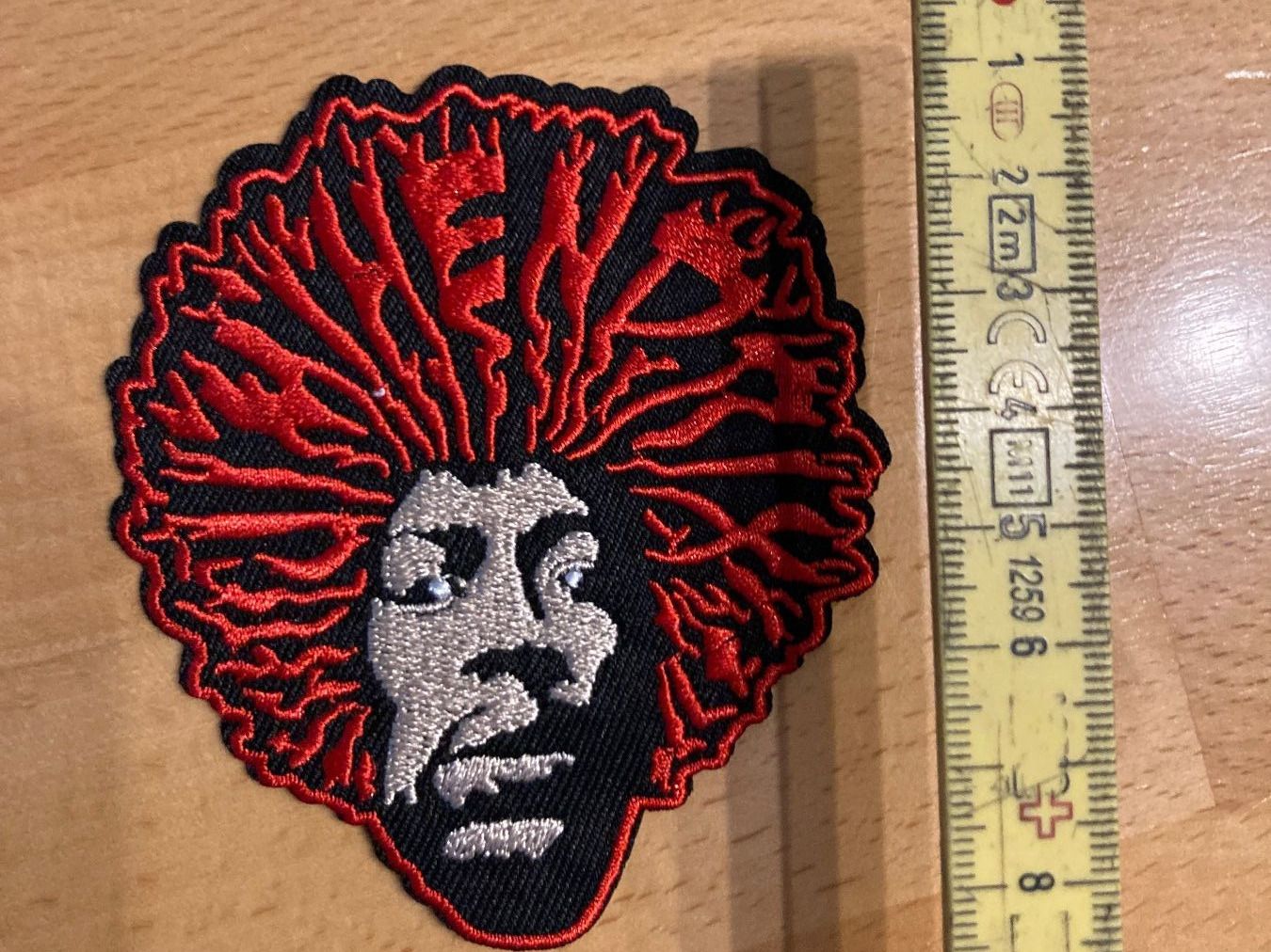 Patches: Jimi Hendrix - Patch Sticker Aufnäher Rock Punk Metal 3 – Neu (gemäss Beschreibung) aus Horn von abutre72