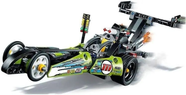 Lego Kit di costruzioni: Lego Technic Dragster Rennauto komplett – Usato da Wabern venduto da libera82 1