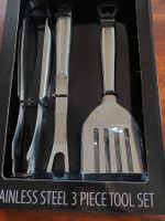 Ziegler & Brown BBQ-Besteck / Grillbesteck 3er-Set