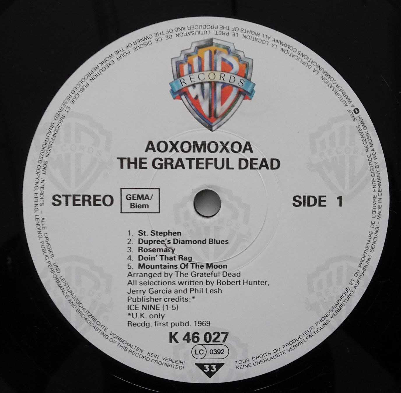 Schallplatten: Warner Bros. Records – K 46027 – Gebraucht aus Langenthal von calicut 2