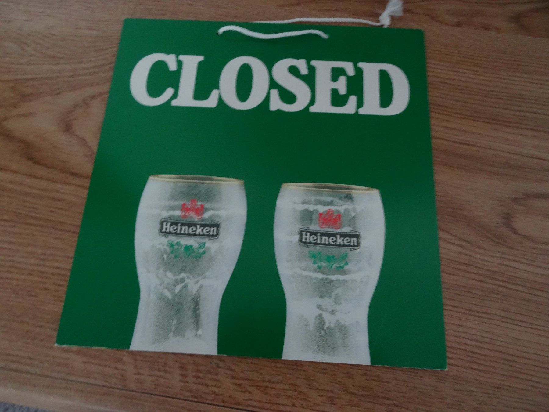 Heineken Insegne: Türschild – Usato da Winterthur venduto da valbella7