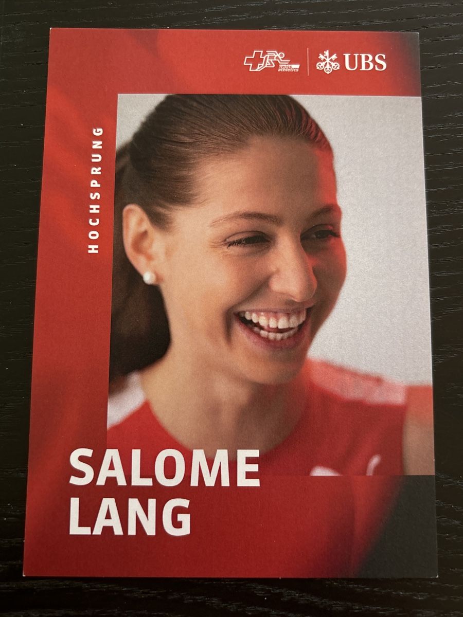 Autogramme: Salome Lang – Gebraucht aus Uetendorf von hoisle 1