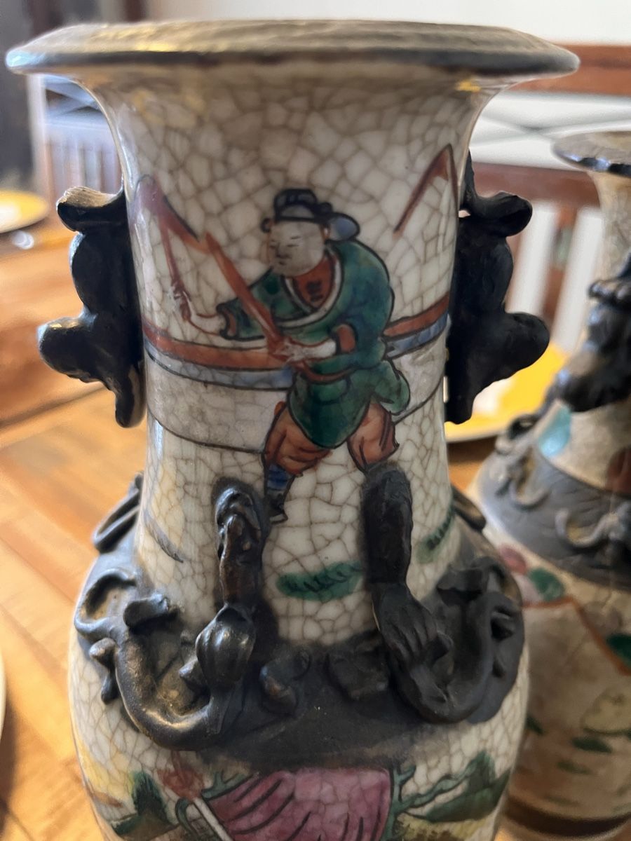 Vasi & Recipienti: 2 Nanking Vasen – Usato da St. Margrethen SG venduto da Lillicasso 1