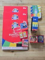3 Topps EM 2024 Stickeralbum, 375 Sticker & Dose