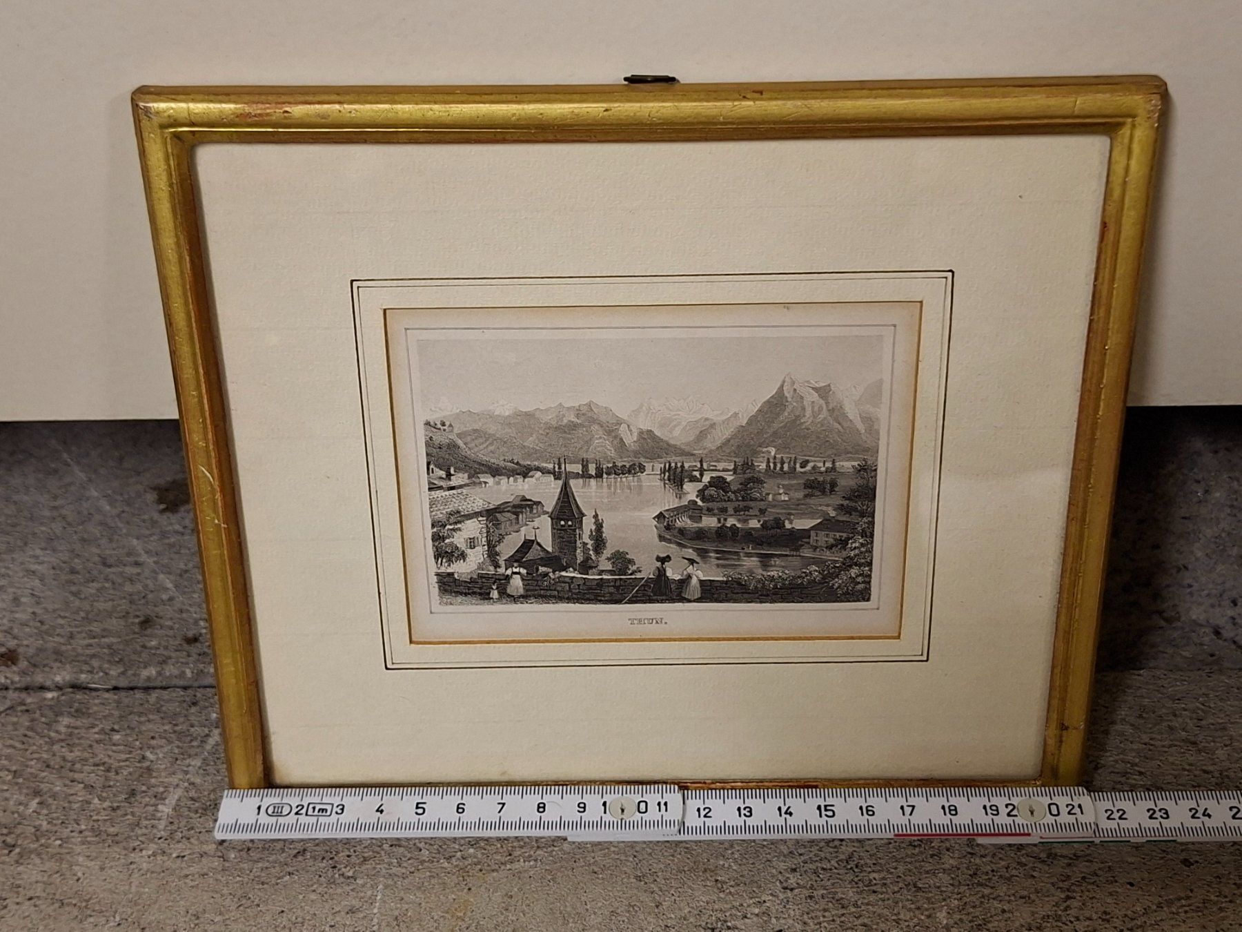 Gravures: Farbstich von Thun 1902 – D'occasion à Schaffhausen par meteor7