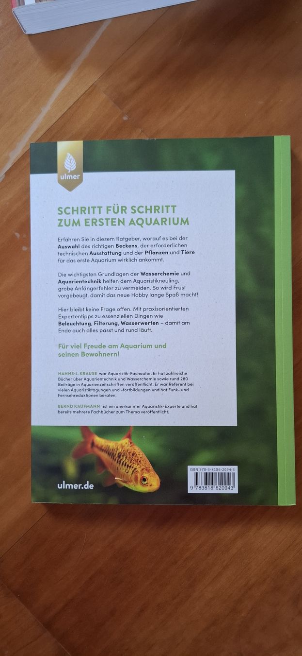 Libri: Buch: Aquaristik für Einsteiger – Nuovo e nell'imballaggio originale da Wuppenau venduto da Jaqueline 1