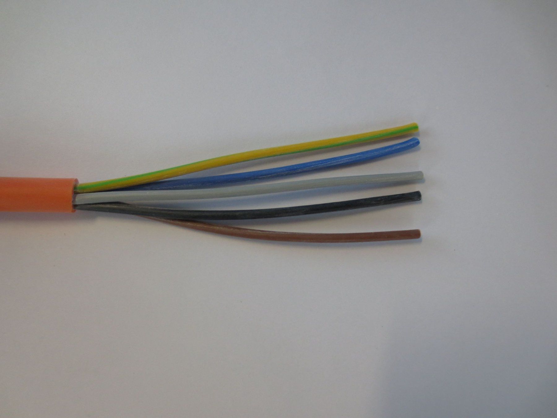 Kabel: Pur Kabel 5x4mm2 H07BQ-F Bau Meterware – Neu und originalverpackt aus Sulz LU von Elektrofachverkauf 1