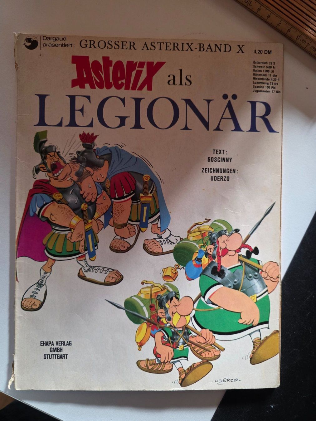 Fumetti: Comic Asterix als Legionär - 1975 – Usato da Walterswil BE venduto da Lonitti