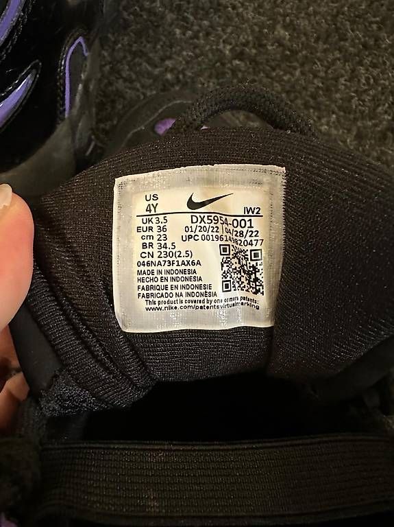 Herrenschuhe: Nike Air More Uptempo '96 Action Grape Gr. 36    – Gebraucht aus Buttikon SZ von roy_pvy5 3