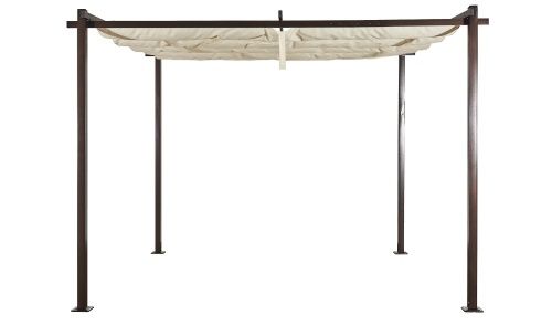 Zelte & Pavillons: Pavillon Gartenpavillon 3x3m braun Kairo – Neu und originalverpackt aus Herbertingen von jet-line-e-trade 1