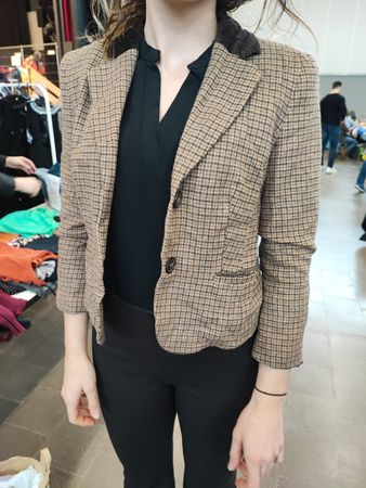 Madeleine Blazer, Gr. M, kariert
