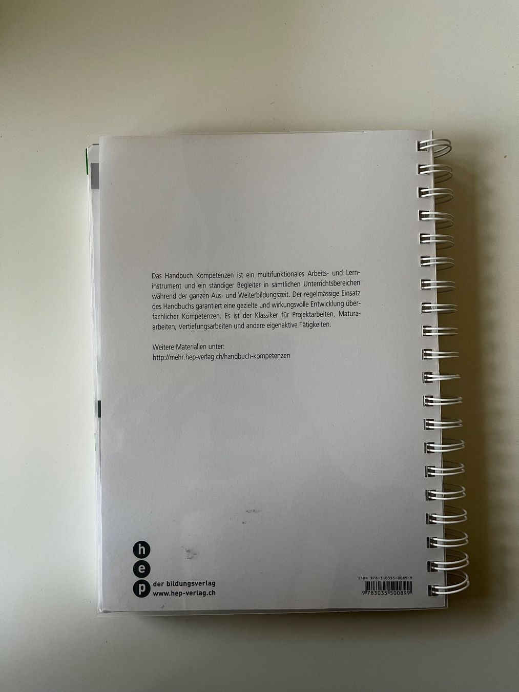 Libri: Buch "Handbuch Kompetenzen" – Usato da Lachen SZ venduto da portbrin 1