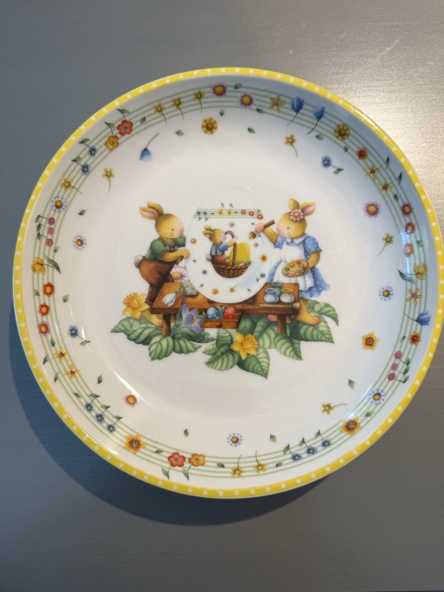 Villeroy & Boch Piatti: Villeroy & Boch Oster Kinderteller 2er Set  – Usato da Dübendorf venduto da KrisRoss
