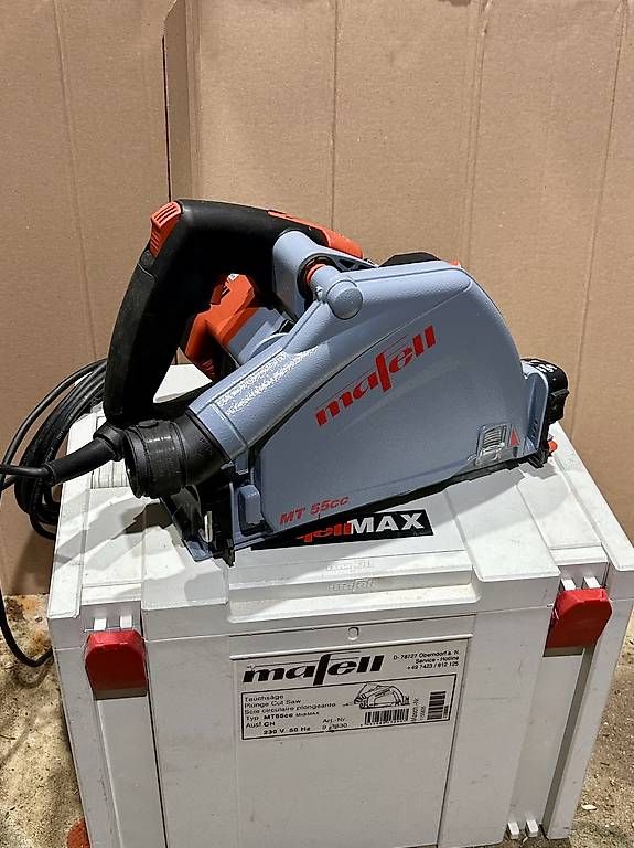 Mafell Tutte le macchine: Mafell Tauchsäge MT55CC MidiMax – Usato da Reichenbach i. K. venduto da Arve70 4