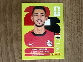 Panini FIFA World Cup 2026 Sticker Ahmed Fatouh EGY 9