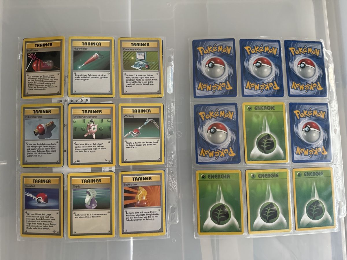 Pokémon Carte collezionabili: Gesamte Kindheits Pokemon Karten Sammlung – Usato da Pfäffikon SZ venduto da BJam 8