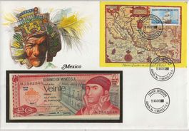 Notenbrief Mexico 1985