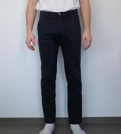 Manson's Chino Hose in Dunkel Blau Gr. 48