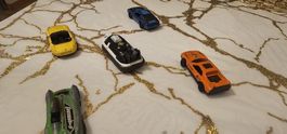 Spielzeugautos Set 5 Stück verschiedene Modelle gebraucht