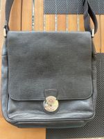 Sacoche Bally cuir noir homme taille unique bon état