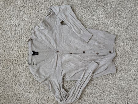 Cardigan H&M beige Knopfleiste Grösse S guter Zustand