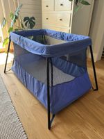 Reisebett Babybjörn Light mit Tasche und Laken blau Baby