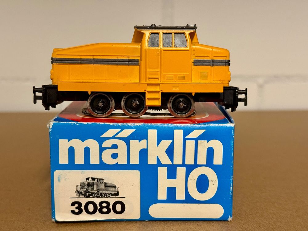 DT584-1 #2X MÄRKLIN H0 AC 3080 Locomotive Diesel de Travaux Dhg 500