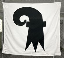 Alte Basler-Fahne / Flagge 150cm