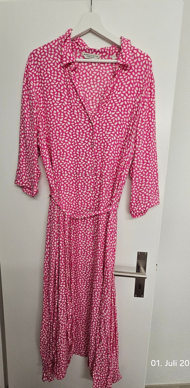 Vestiti: Sommerkleid rosa/weiss-Grösse 44 – Usato da Bünzen venduto da Milly32 2
