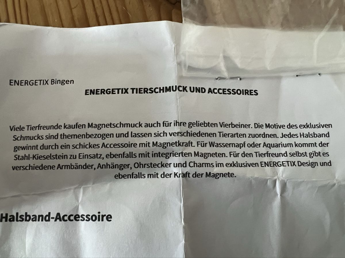 Leine & Halsband: Wendestein Tierschlaufe und Energetix – Gebraucht aus Arboldswil von CJDA 8