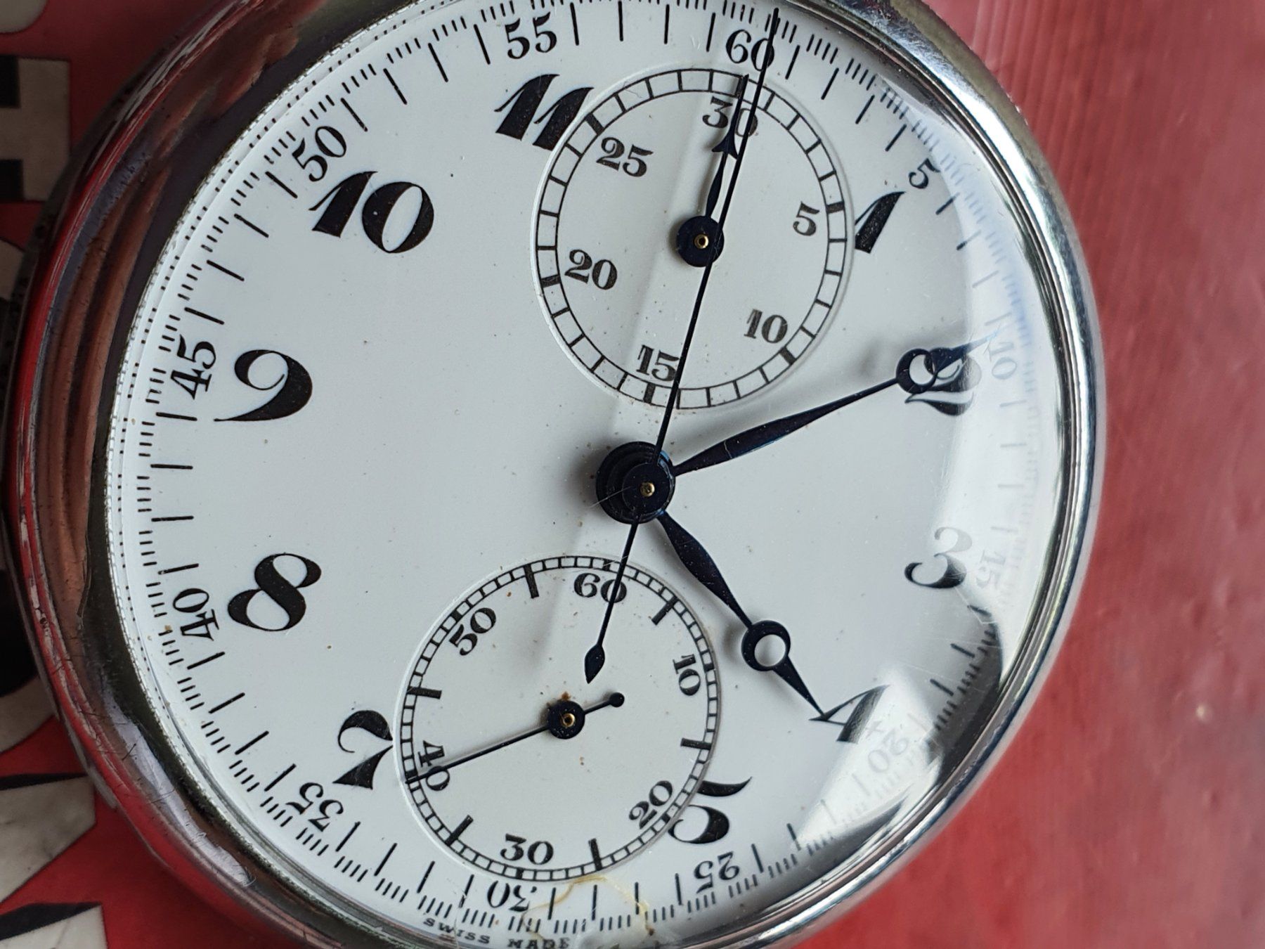 Uhren: 713 Taschenuhr Chronograph – Gebraucht aus Muri AG von Corredor 4