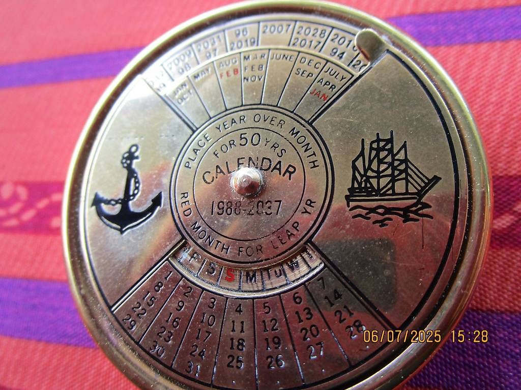 Calendari: calendrier maritime perpétuel – Usato da Clarens venduto da krampou 4