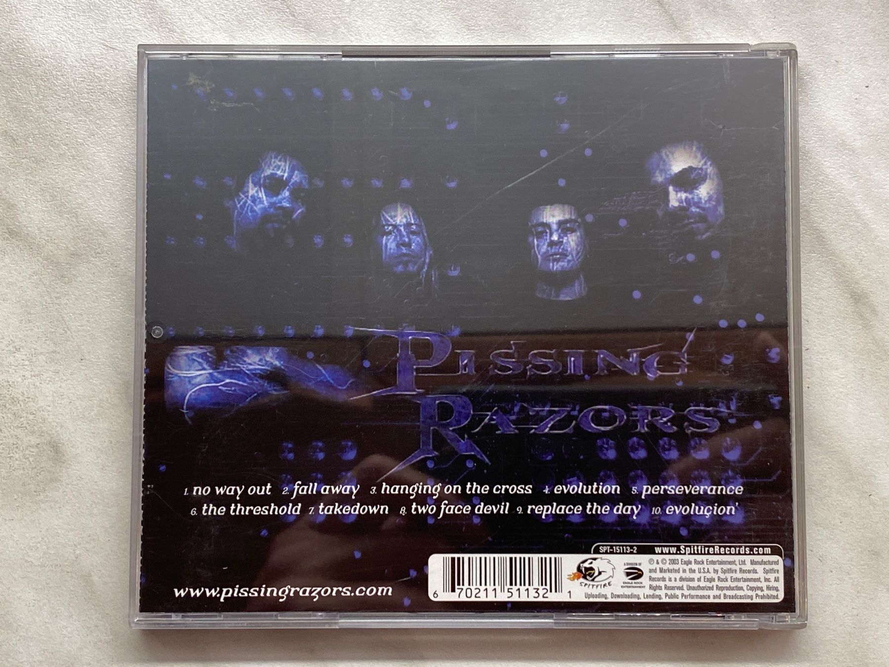 CD: Pissing Razors Evolution – Usato da Aigle venduto da St_anger 1
