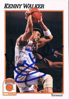Kenny Walker 1964- Autogramm HOOPS trading card 6x9cm