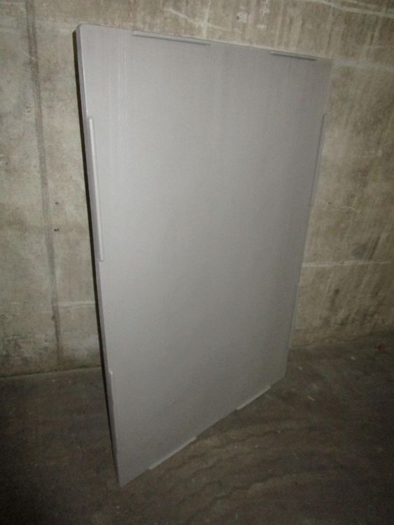 Pallets: Paletten-Deckel PP grau 1200x800mmx40mm – Usato da Eschenbach SG venduto da brocarte 8