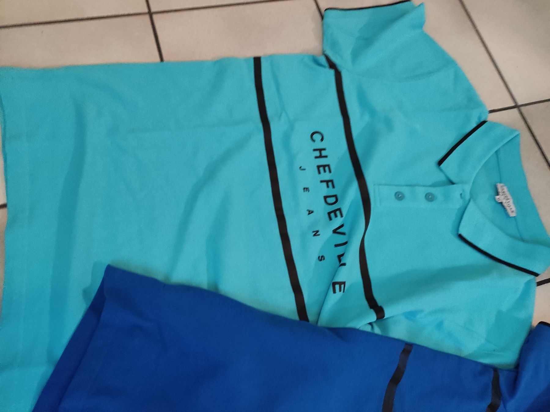 Polos: Neu 2 Poloshirt s von ChefDeville gr M – Neuf avec emballage d'origine à Dagmersellen par L.Ga. 2