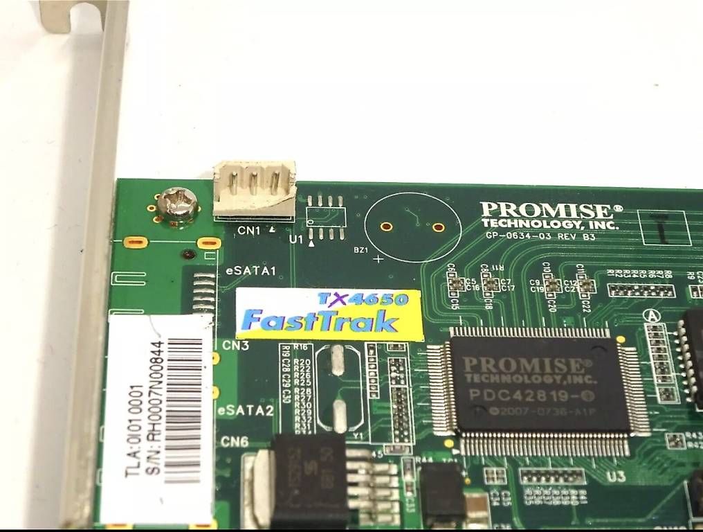 Server: PROMISE TX4650 4 PORT SATA – Usato da Luzern venduto da Sap420 2