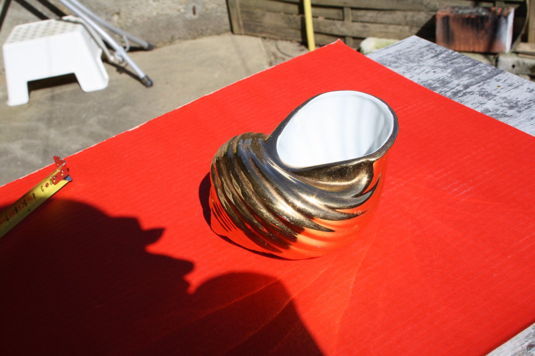KPM Ciotole: KPM MUSCHEL MUSCHELSCHALE GOLD – Usato da Wauwil venduto da Pneuedy 3