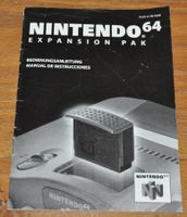 Expansion Pak Bedienungsanleitung (N64)