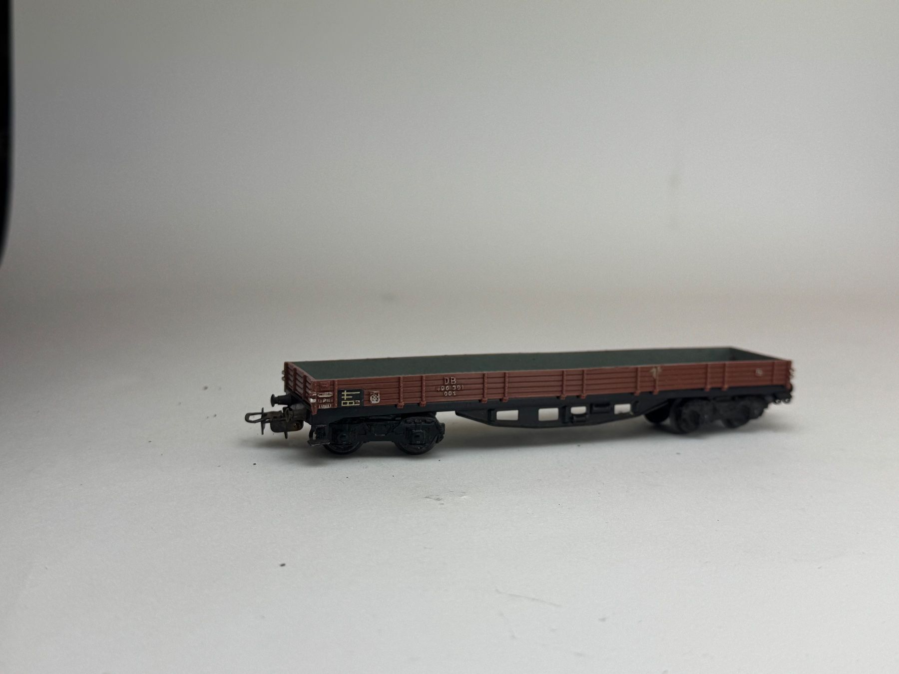 Märklin Trains électriques: HR- Märklin 4 Achs Flachwagon DB – D'occasion à Elm par Wikmtz 1