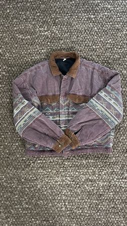 Seltene Vintage Jacke im Ethno-Stil, Grösse M, neuwertig
