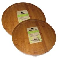 Schneidbrett rund 30 cm, 2 Stk. Stronghold