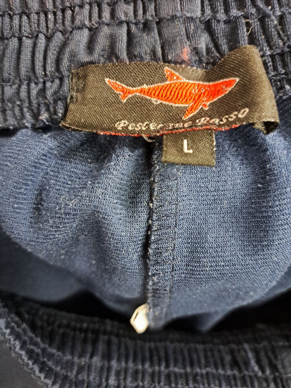 Pantaloni: Herren Trainingshose dunkelblau Grösse L – Usato da Zürich venduto da Schoebi19 1