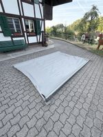 Markise grau 395cm breit 260cm hoch