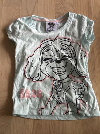 T-Shirt Paw Patrol Skye hellblau Grösse 110 neuwertig