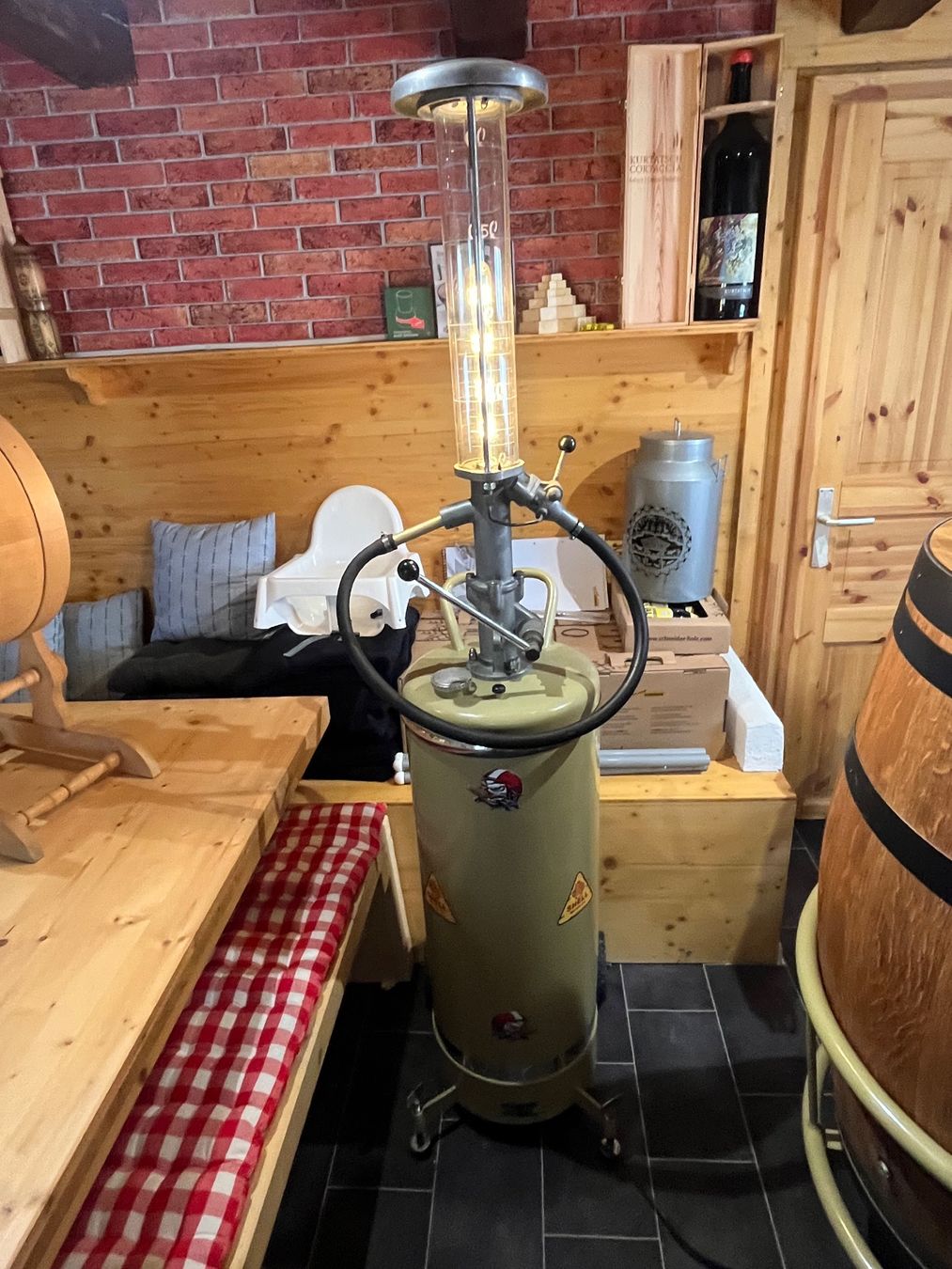 Sonstiges zum Sammeln & Seltenes: Tanksäule – Gebraucht aus Turbenthal von johnrem 8