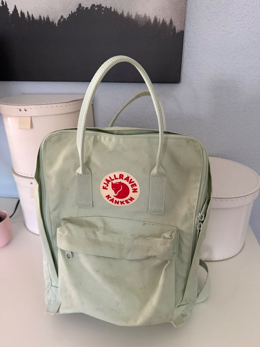 Fjällräven Zaini: Fjällräven Kånken Mint – Usato da Lohn SH venduto da mathea