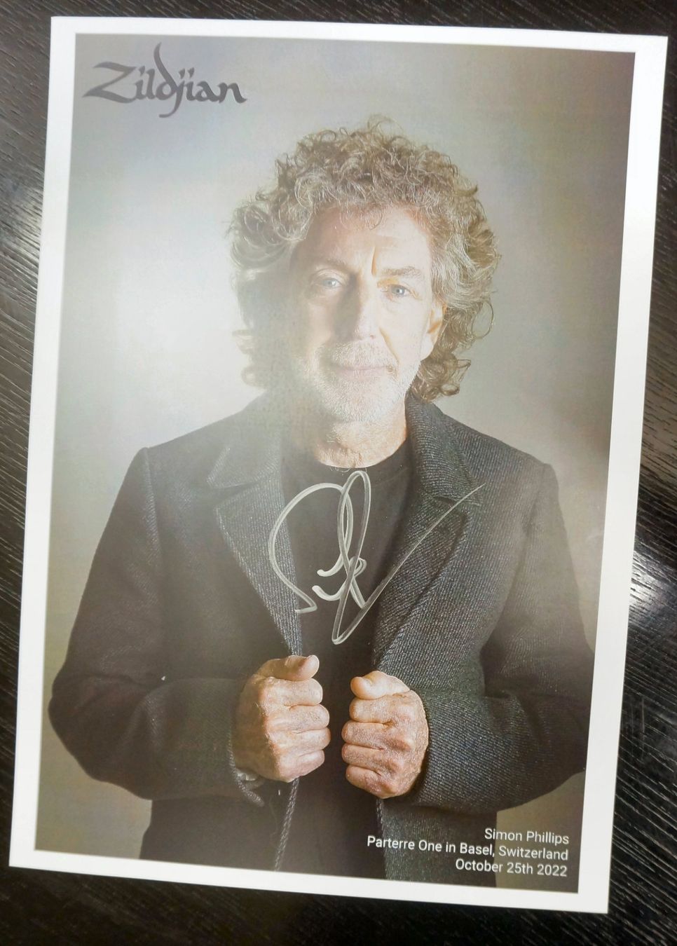 Autogramme: COLLECTORS STUFF Signed Picture by Simon Phillips – Neu und originalverpackt aus Zofingen von  4