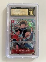 Ace & Sabo & Luffy OP13-007 CGC Pristine 10